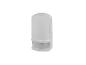 Witte LED-lamp met bewegingssensor en kleurveranderingsopties.