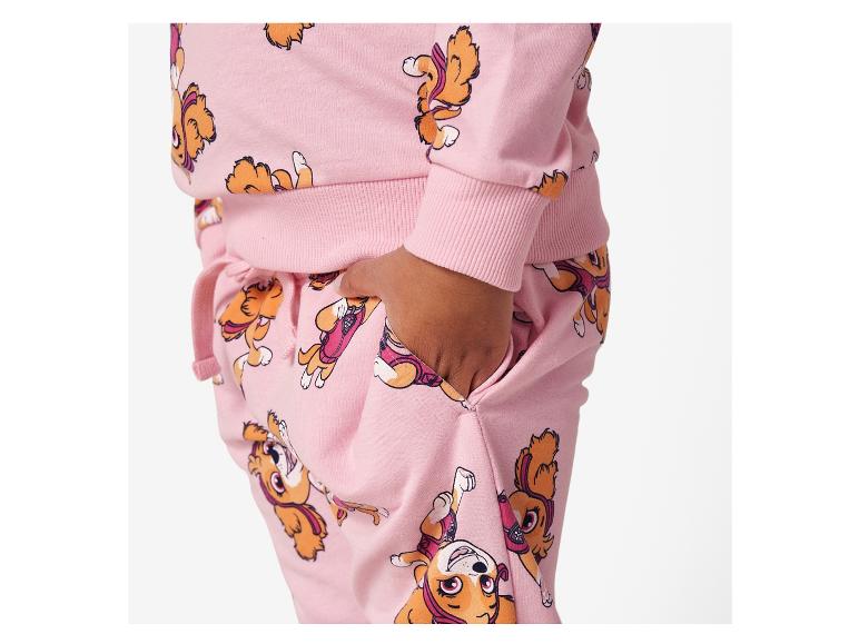 Roze Paw Patrol sweatsuit voor kinderen.