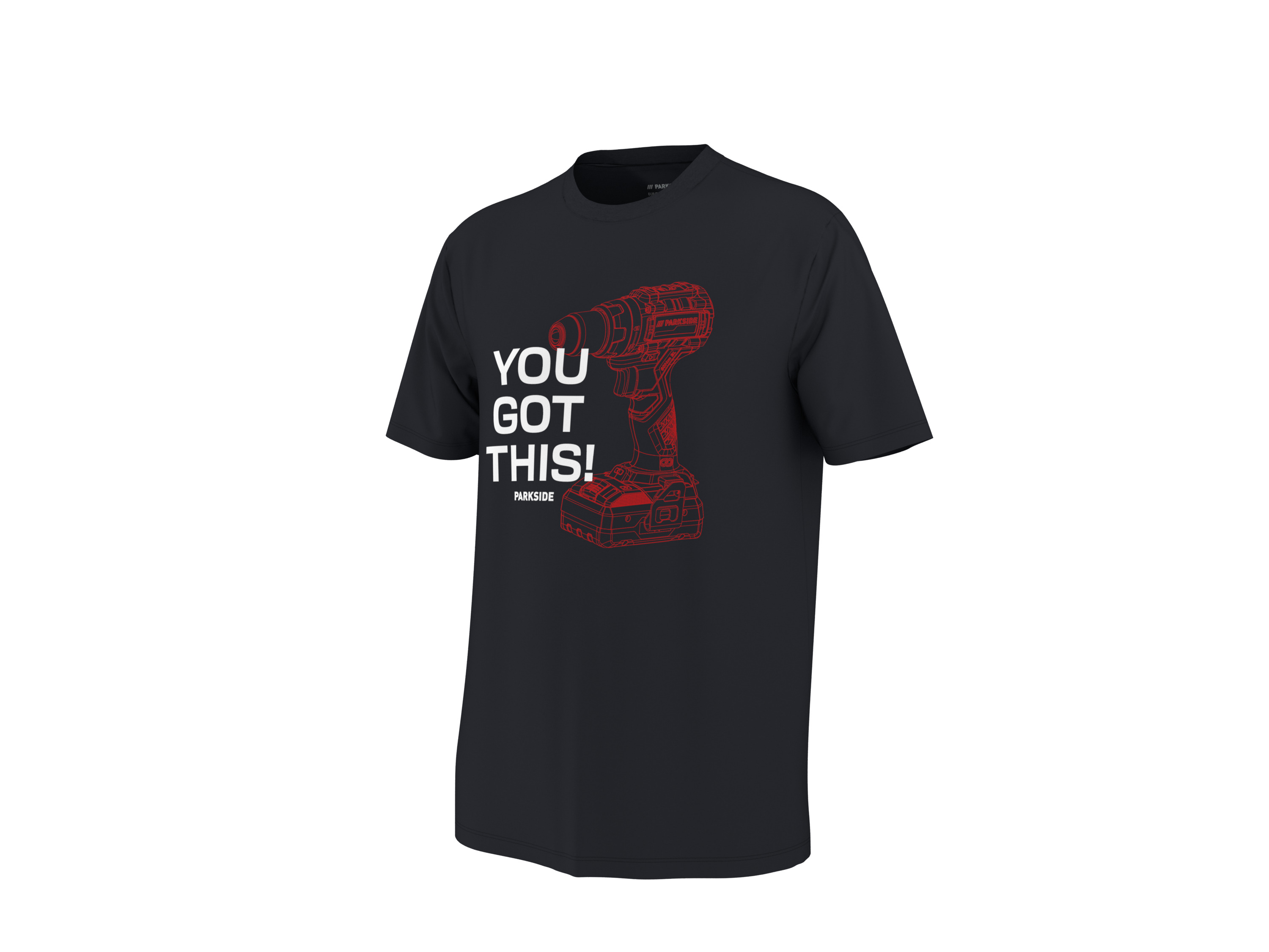 PARKSIDE Heren T-shirt (Zwart, XL)