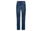Donkerblauwe jeans voor dames.