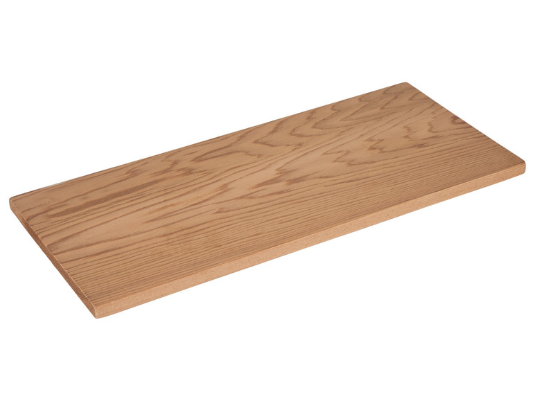Een houten plank voor op een wand.