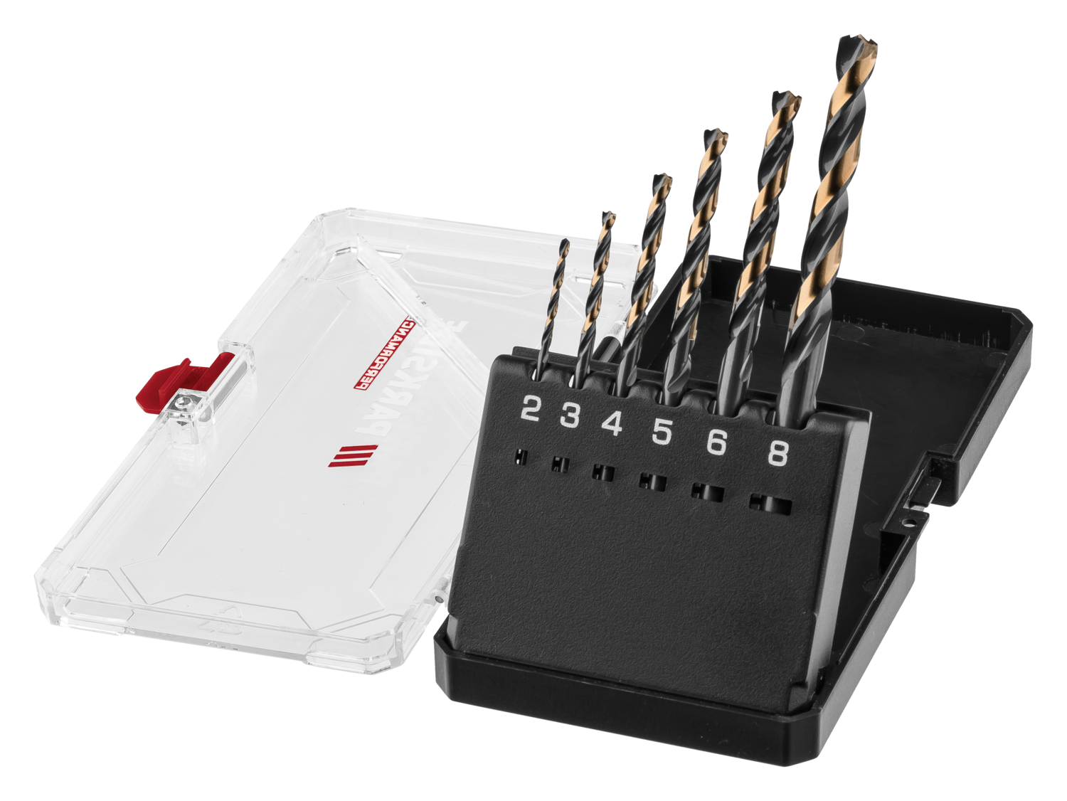 PARKSIDE PERFORMANCE Multifunctionele boor, 6-delig / Turbo HSS boor PBSP 3 A1, 7-delig. (Turbo HSS-boorset)