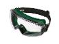 Parkside veiligheidsbril met heldere lenzen en groen montuur