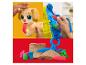 Play-Doh speelset met een puppy, schaar en verbandaccessoires.