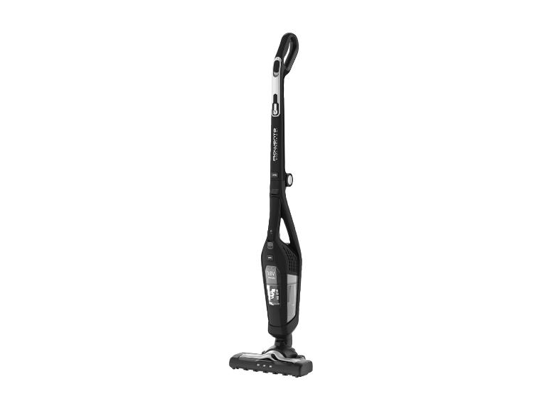 Zwart-grijze 2-in-1 draadloze steelstofzuiger, 18V Lithium, zakloos