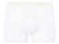 Witte Livergy boxershorts met ribbels.