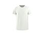 Eenvoudig wit heren T-shirt met klassieke pasvorm.