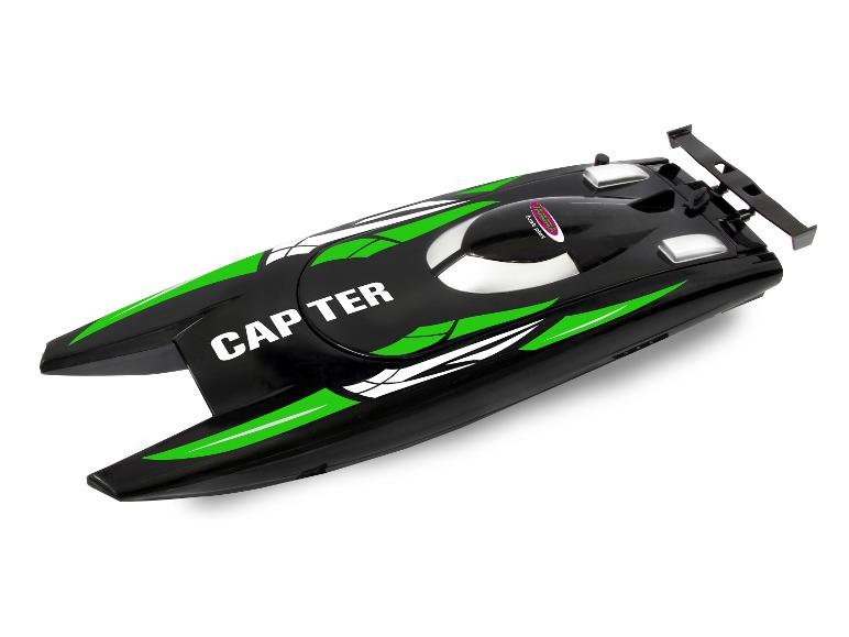 Capter radiografisch bestuurbare speedboot.