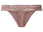 Dames kanten slip, beige