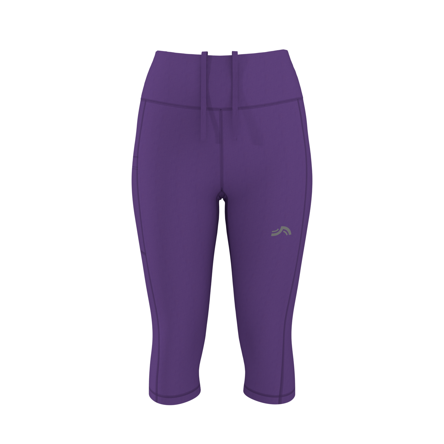 CRIVIT Dames capri sportlegging (Lila, L (44/46))