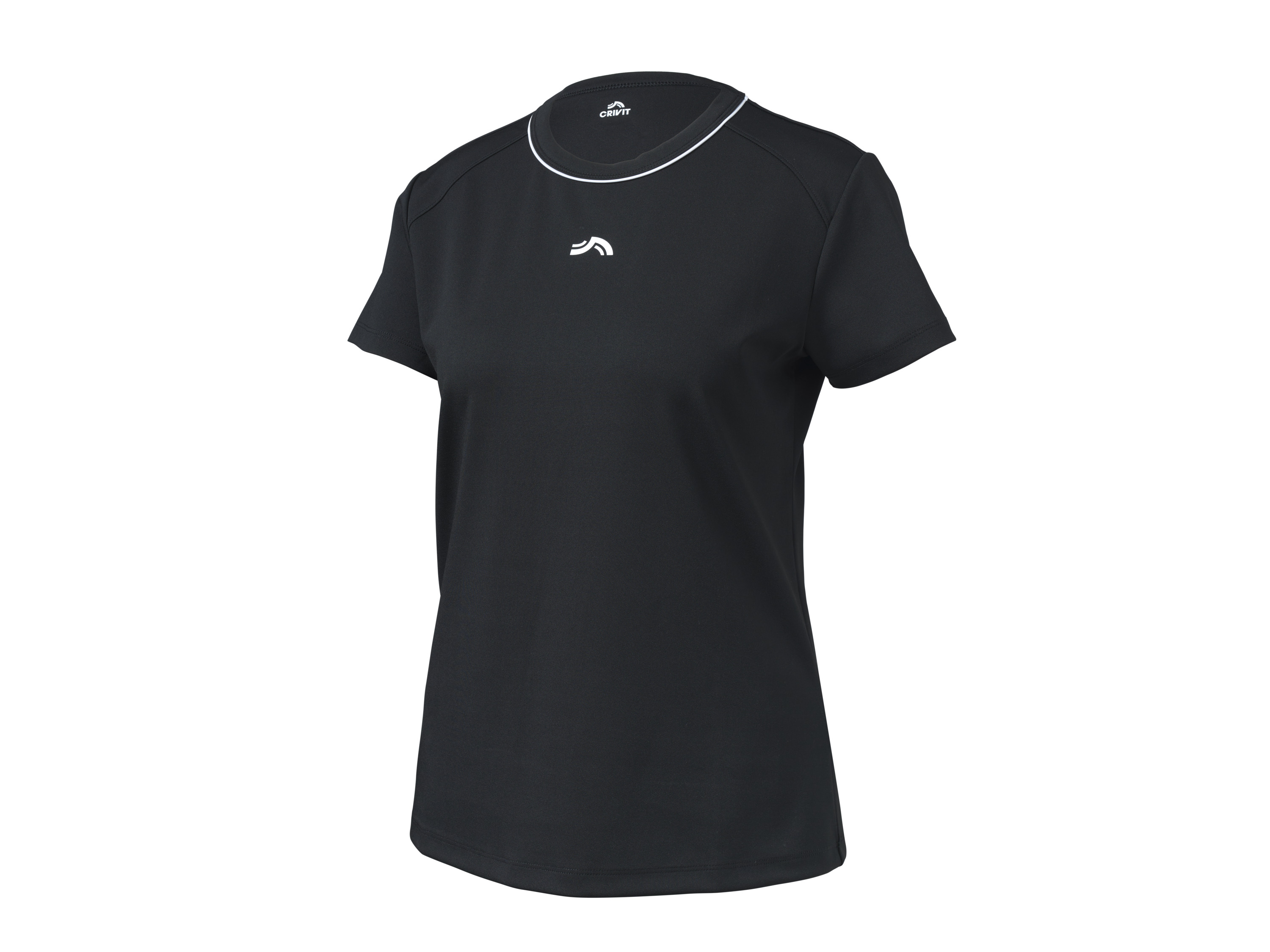 CRIVIT Dames sportshirt (Zwart, S (36/38))