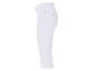 Witte capri broek voor dames.