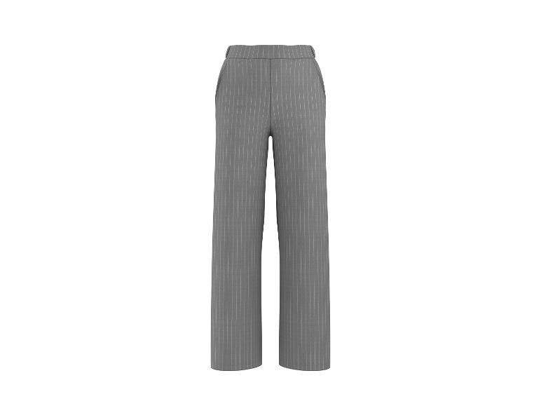 Grijze pinstripe broek voor dames