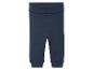 Donkerblauwe joggingbroek met boord.