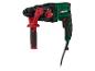 Boorhamer in groen, zwart en rood