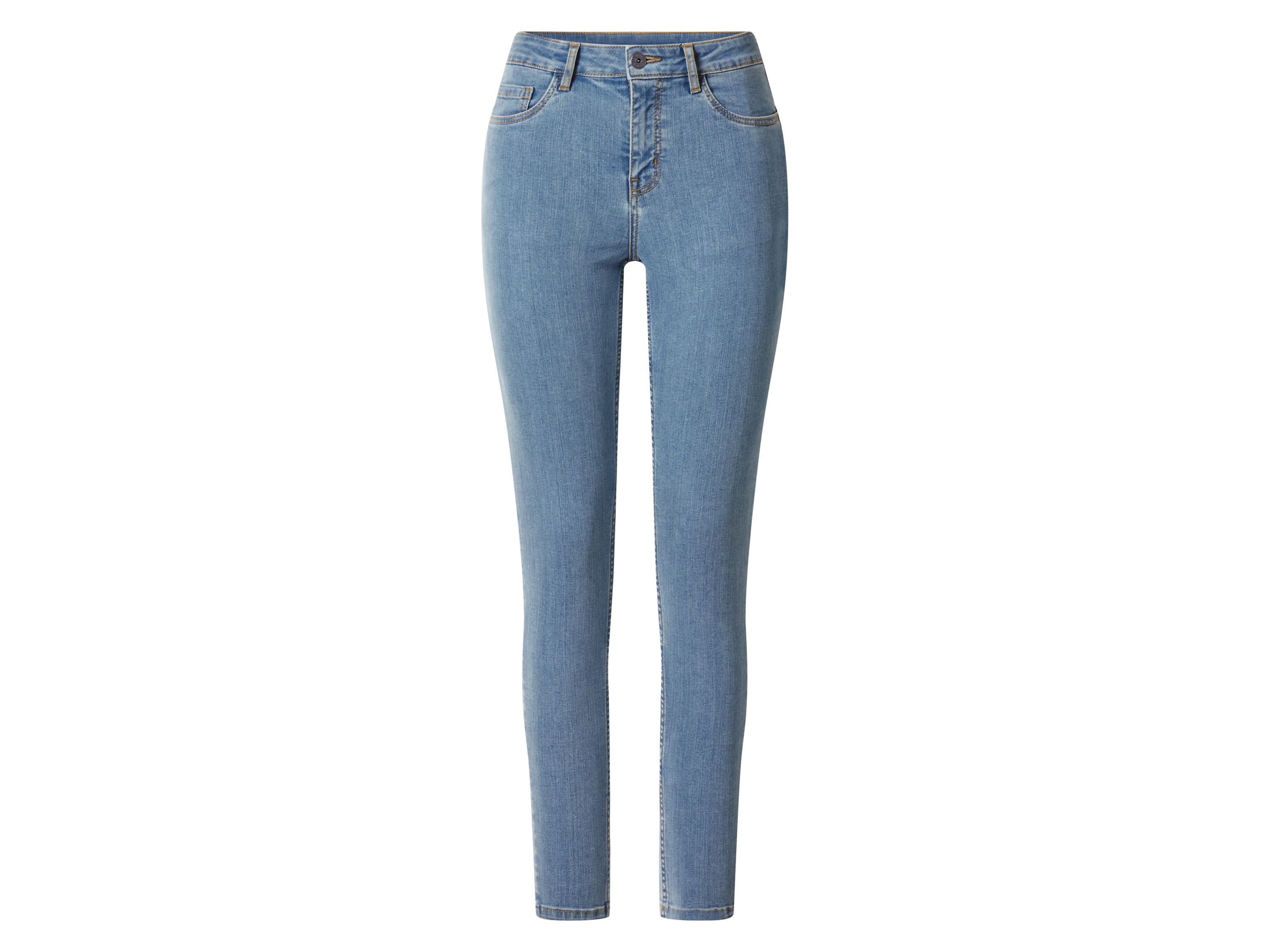 esmara Dames push-up-jeans - Skinny fit (Lichtblauw, 38)