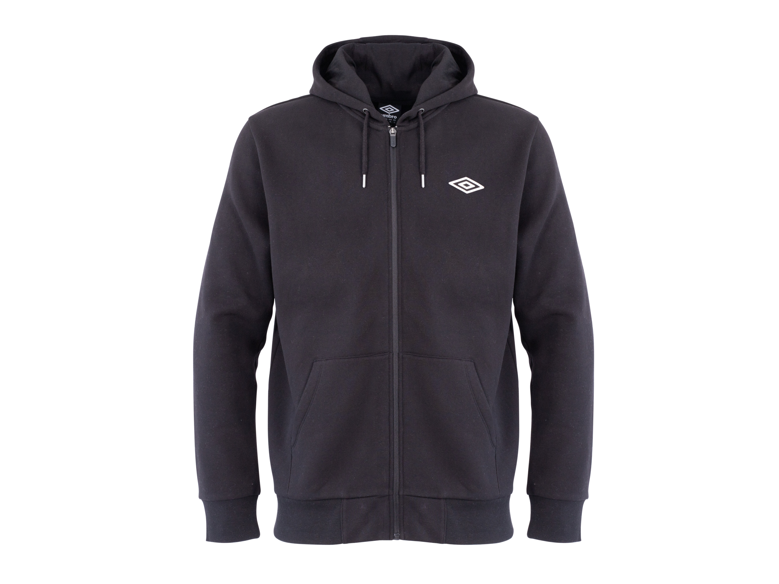 UMBRO Heren hoodie (Zwart, L)