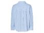 Lichtblauw gestreept overhemd, achterkant.