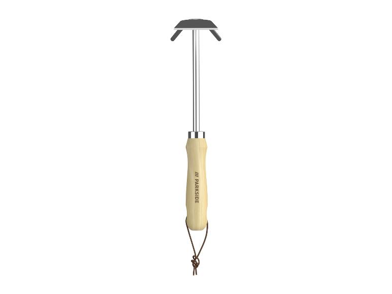 PARKSIDE handcultivator met houten handvat en metalen tanden