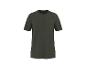 Donkergroen Henley T-shirt met korte mouwen voor heren