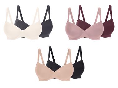 ESMARA® Set van 2 dames bh's