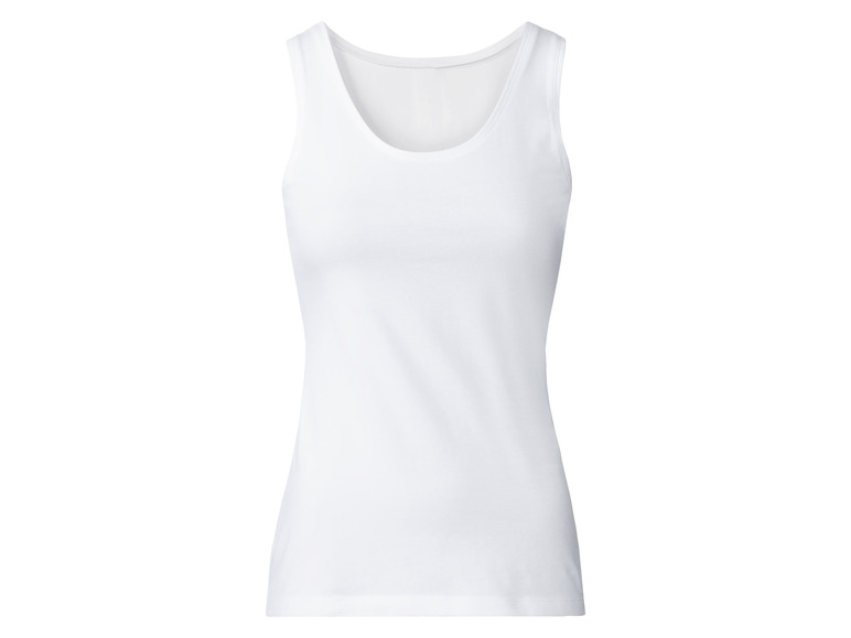 Ga naar volledige schermweergave: esmara® Dames onderhemd met hoog biologisch katoengehalte - afbeelding 2