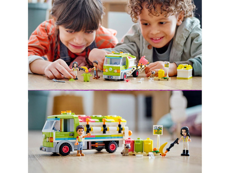 Ga naar volledige schermweergave: LEGO® Friends Recycling-Auto - afbeelding 2