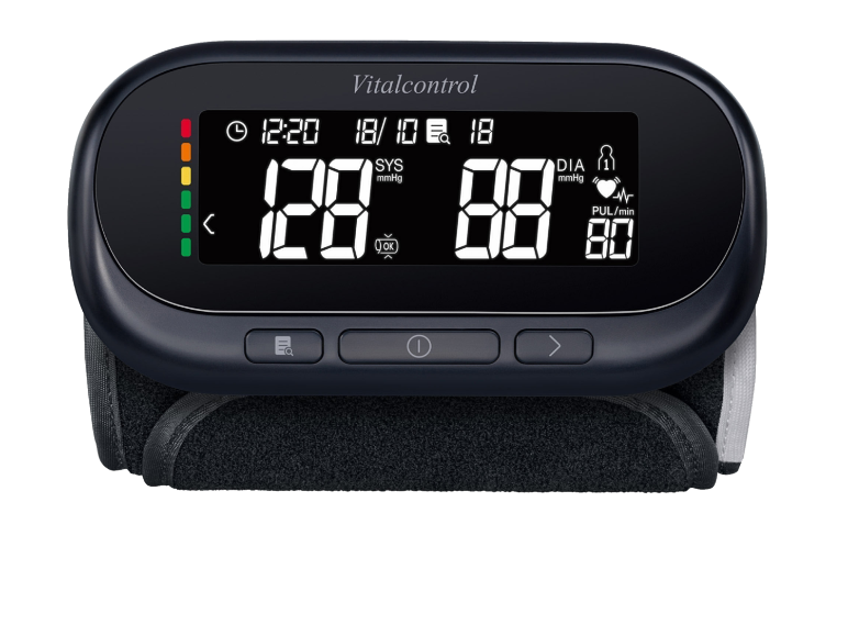 Polsbloeddrukmeter met digitaal display
