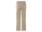 Beige joggingbroek met elastische tailleband.