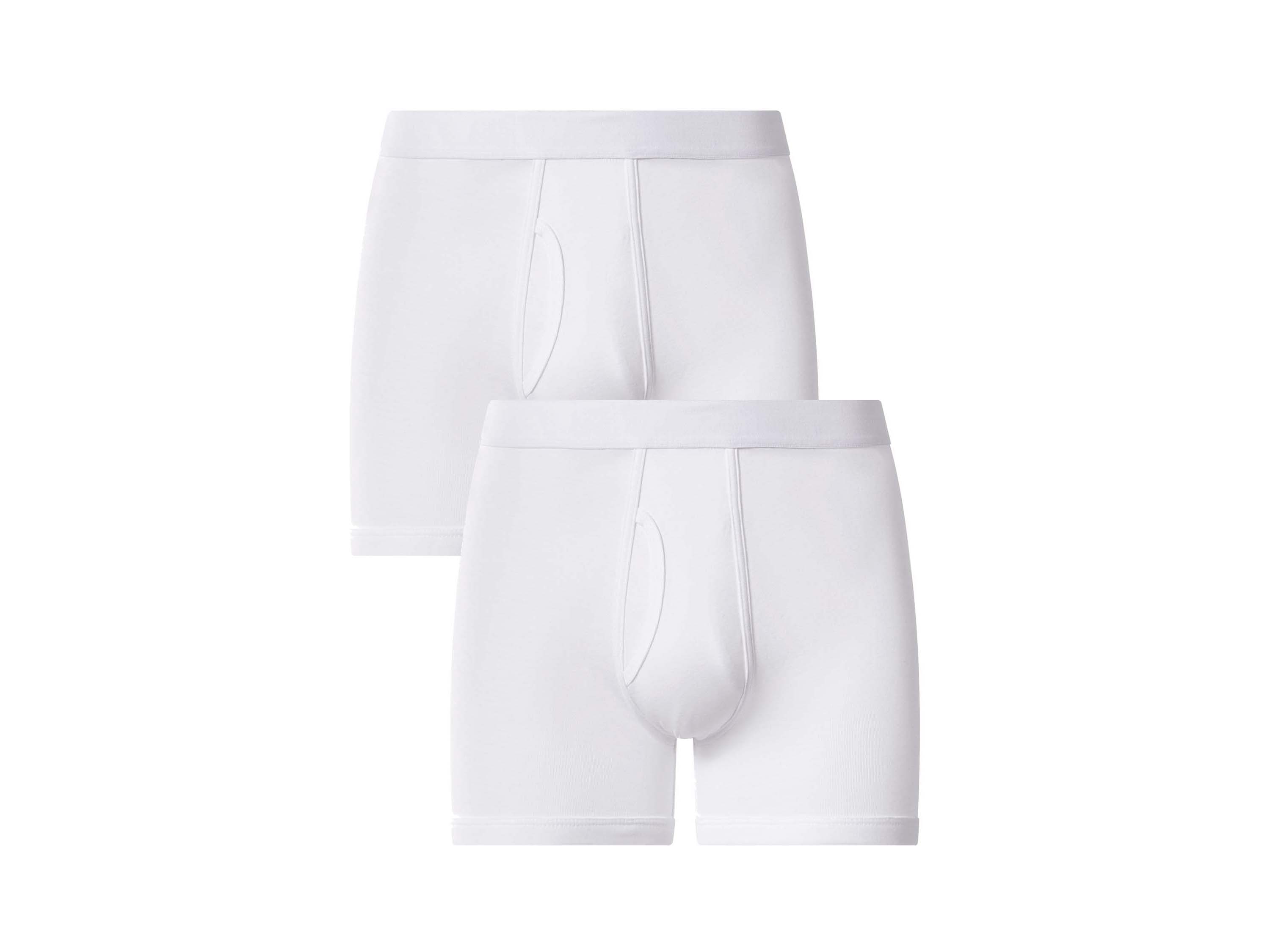 ESMARA MEN Set van 2 heren boxers (wit, XXL)