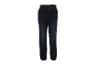 Donkere denim joggerbroek met elastische tailleband en trekkoord