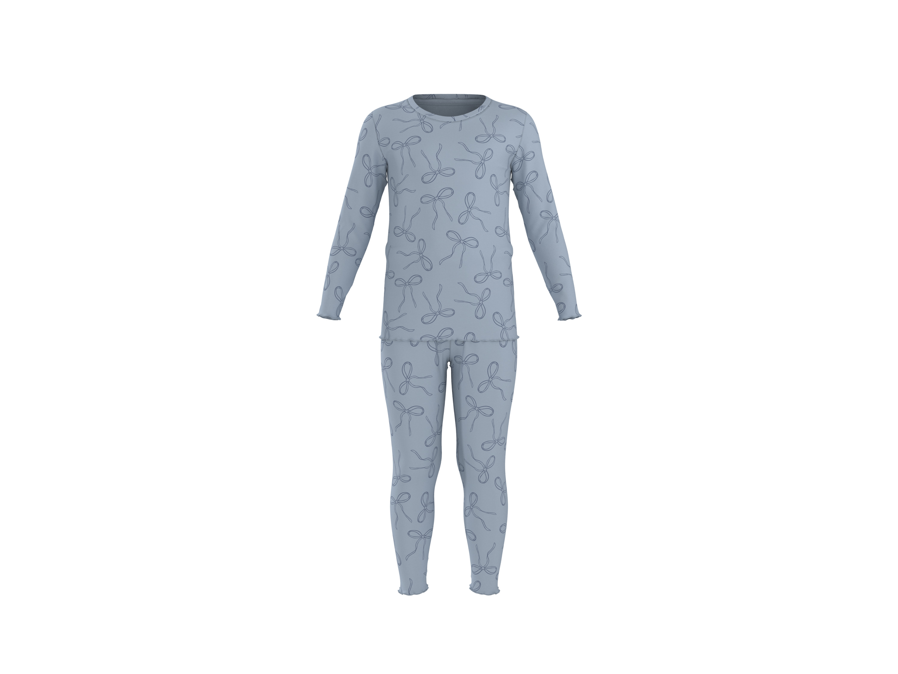 LUPILU Kinder pyjama (Blauw, 98/104)