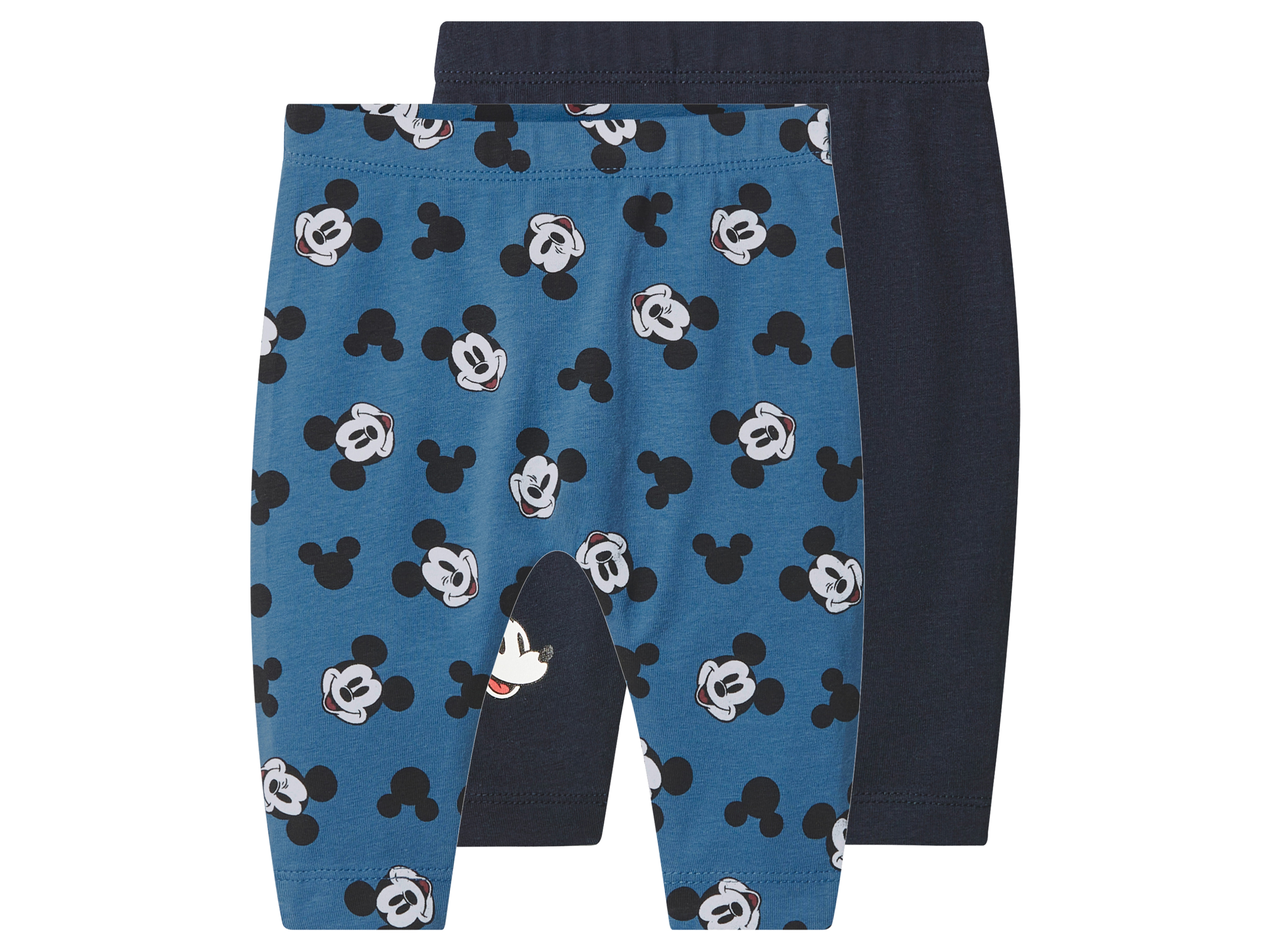Set van 2 baby leggings (Mickey Mouse, 74/80)