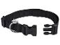Zwarte hondenriem ZooFarıı met gespsluiting.