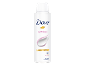 Witte deodorantspray met roze 'soft feel' tekst en 48 uur poedergeur.