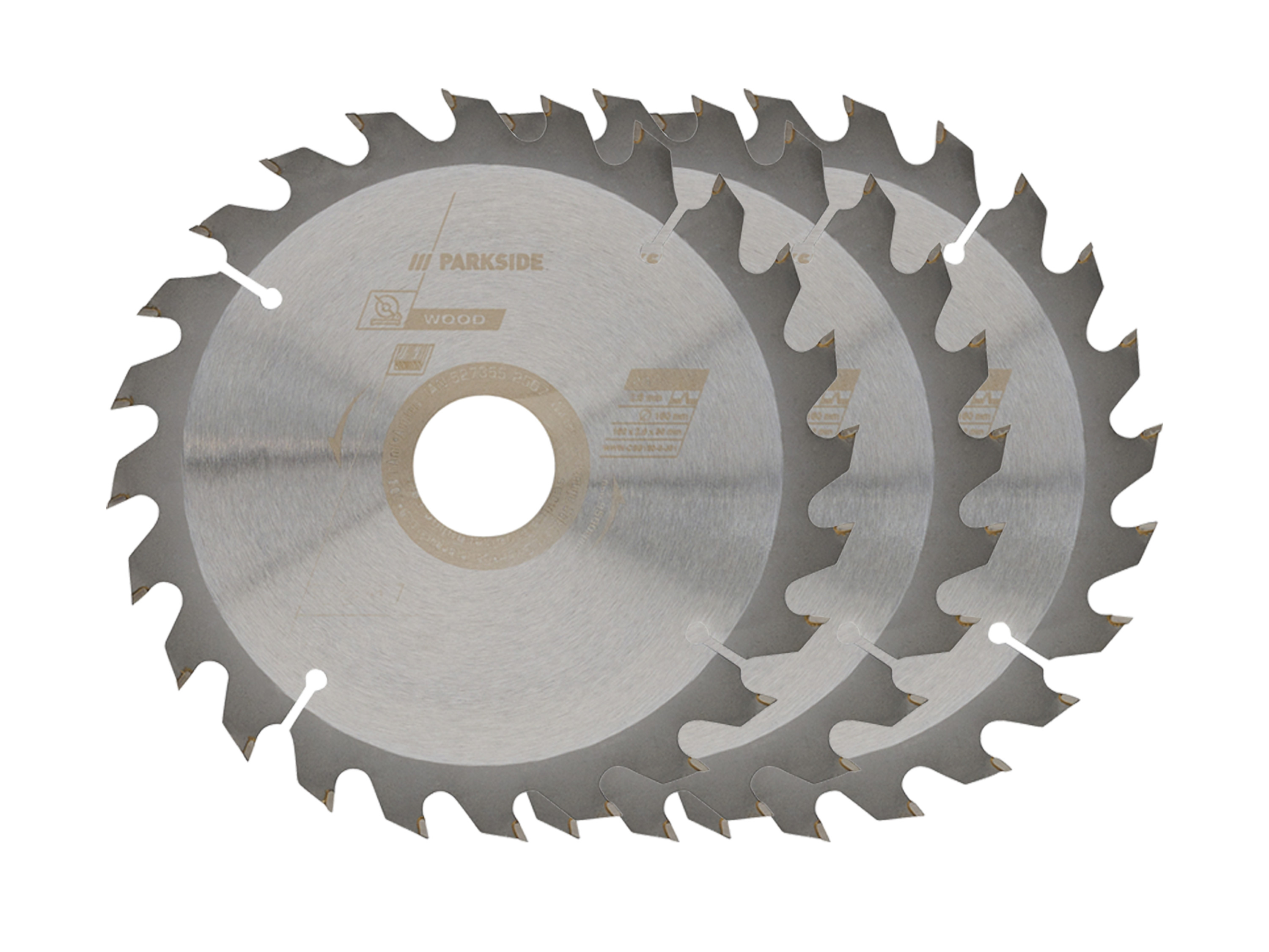 PARKSIDE Cirkelzaagbladen (160 mm 3 stuks)