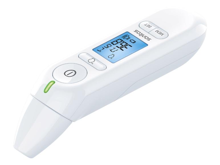 Contactloze infrarood thermometer Braun Thermoscan.