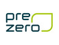 Logo van Pre Zero met een groen blad.