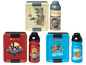 LEGO Harry Potter lunchbox, drinkfles en LEGO Ninjago lunchbox en drinkfles.
