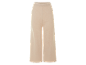 Beige wijde broek.