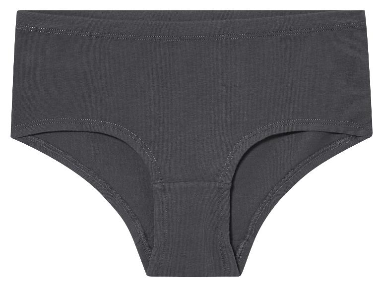 Grijze katoenen slipjes.