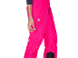 Roze skibroek voor dames met ritszak