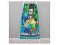 Videogame-handdoek met personages en monsters, met de tekst „MINECRAFT”.