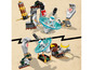 LEGO Ninjago Spinjitzu Masters met draaiende spinners en ninja-figuren.