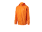 Een oranje windjack met capuchon van Craft.