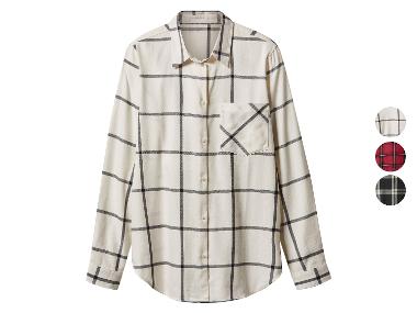 esmara® Flanellen dames blouse