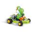 Carrera Mario Kart speelgoedkart met bewegend Yoshi-figuur.