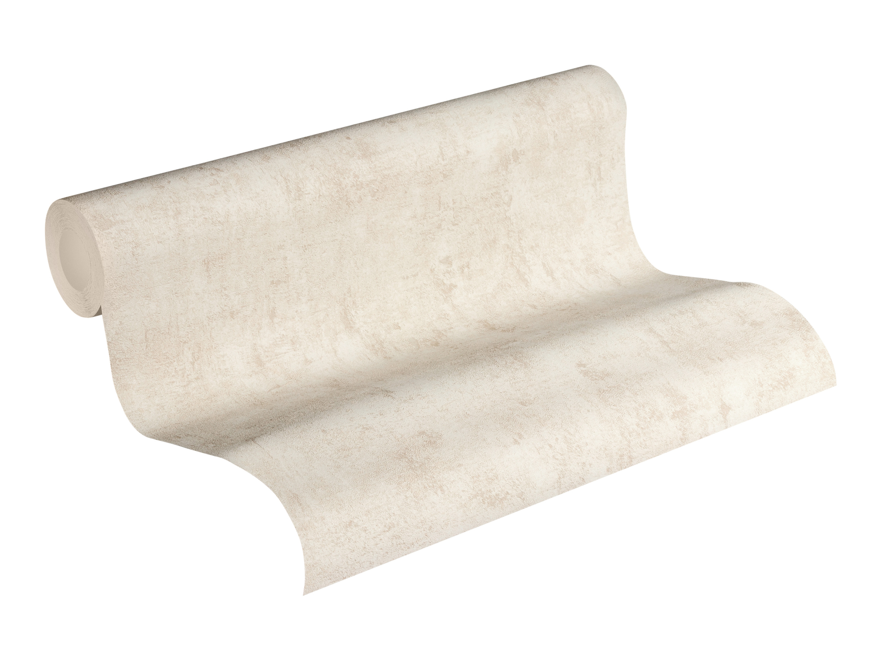 AS CRÉATION Vliesbehang 10,05 m x 53 cm (Beige crème, 10,05 x 0,53 m)