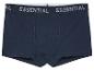 Essential boxershorts: donkerblauwe onderbroek.
