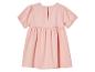 Roze jurkje met korte mouwen voor meisjes.